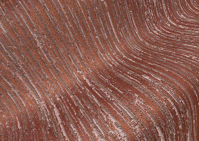 Cascade, Paprika - Twist&Fit Roman Blind - Image 4